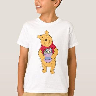 Winnie the Pooh Honey Pot Full of Easter Eggs T-Shirt