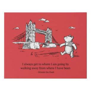 Winnie The Pooh Canvas Art Prints Zazzle