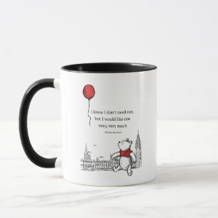 The Quote Mug Know Winnie PoohI Need Don't One w0nPO8k