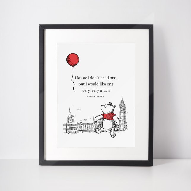 Winnie the Pooh | I Know I Don't Need One Quote Poster (Creator Uploaded)