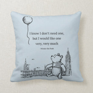 Winnie The Pooh Pillows Decorative Throw Pillows Zazzle
