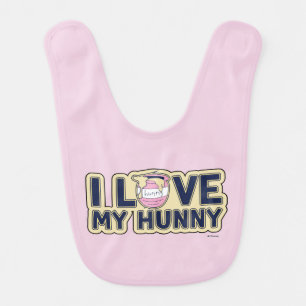 Winnie The Pooh   I Love My Hunny Bib
