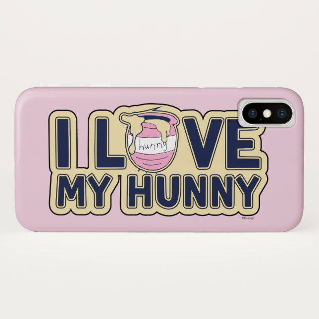 Winnie The Pooh | I Love My Hunny Case-Mate iPhone Case (Back (Horizontal))