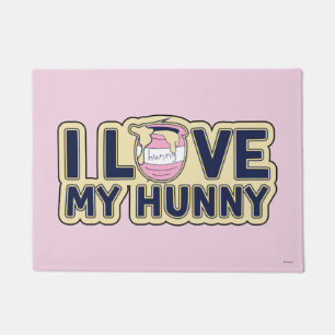 Winnie The Pooh   I Love My Hunny Doormat