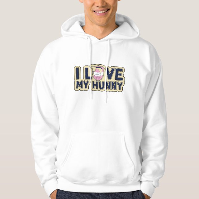 Winnie The Pooh | I Love My Hunny Hoodie (Front)
