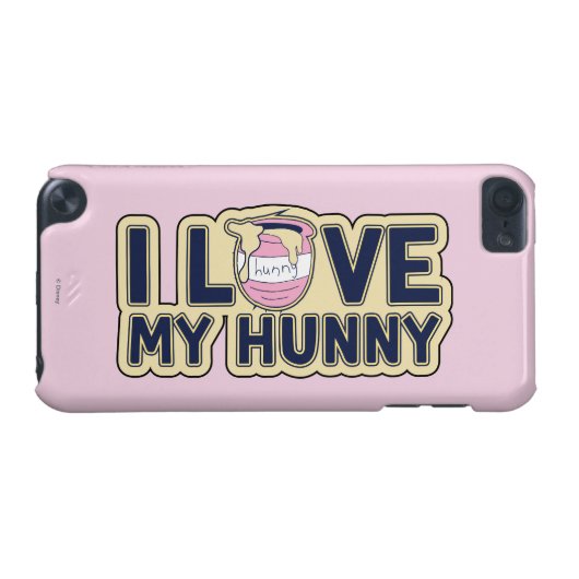 Winnie The Pooh | I Love My Hunny iPod Touch 5G Cover (Back Horizontal)