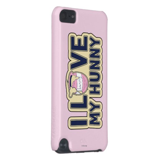 Winnie The Pooh | I Love My Hunny iPod Touch 5G Cover (Back/Right)