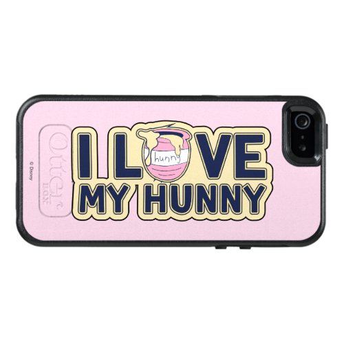 Winnie The Pooh  I Love My Hunny OtterBox iPhone 55sSE Case