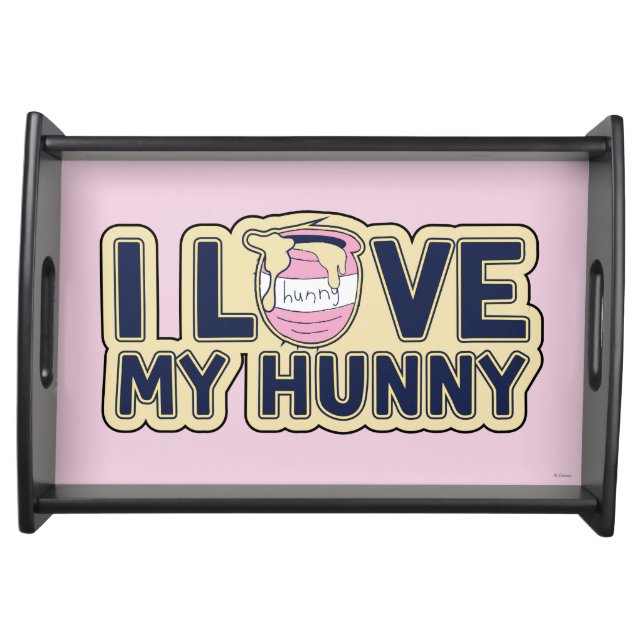 Winnie The Pooh | I Love My Hunny Serving Tray (Front)