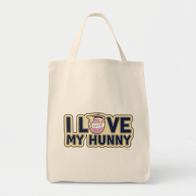 Winnie The Pooh | I Love My Hunny Tote Bag (Front)