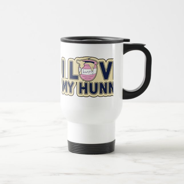 Winnie The Pooh | I Love My Hunny Travel Mug (Right)