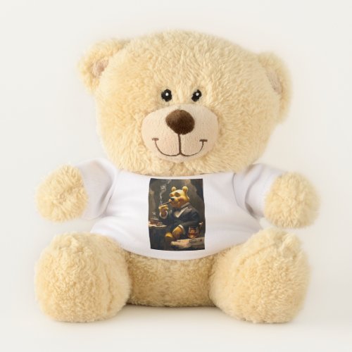 Winnie the Pooh in a tuxedo teddy bear