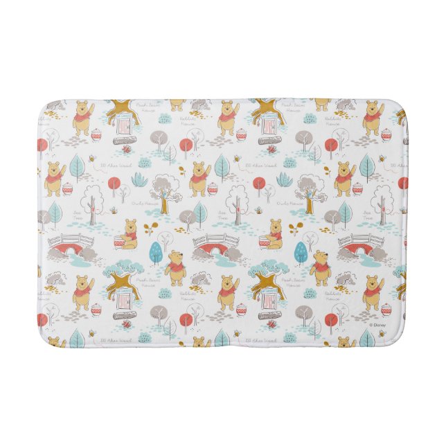Winnie the Pooh | In the Hundred Acre Wood Bath Mat (Front)