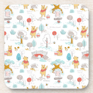 Winnie the Pooh In the Hundred Acre Wood Beverage Coaster