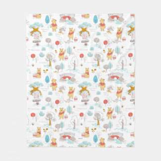 Winnie the Pooh | In the Hundred Acre Wood Fleece Blanket