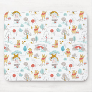 Winnie the Pooh In the Hundred Acre Wood Mouse Pad