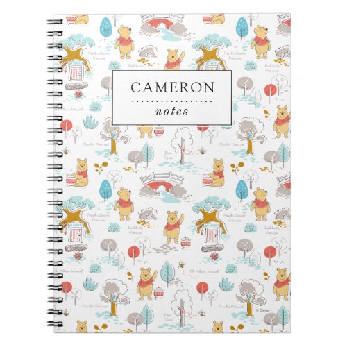 Winnie the Pooh  In the Hundred Acre Wood Notebook