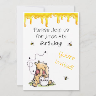 Winnie the Pooh Invitation