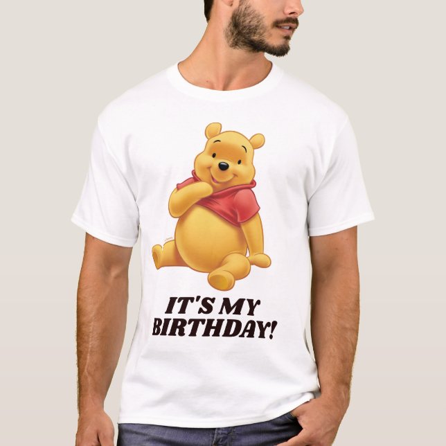 Winnie the Pooh | It's My Birthday T-Shirt (Front)
