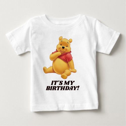 Winnie the Pooh  Its My Birthday T_Shirt