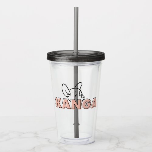 Winnie the Pooh  Kanga Peek_A_Boo Acrylic Tumbler