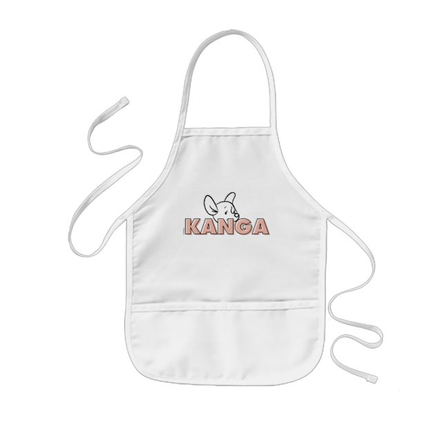 Winnie the Pooh | Kanga Peek-A-Boo Kids' Apron (Front)