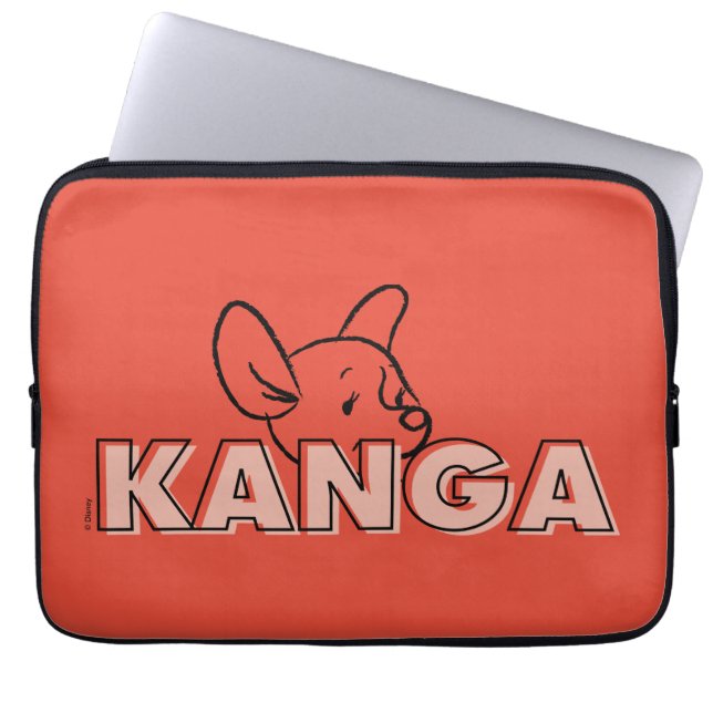 Winnie the Pooh | Kanga Peek-A-Boo Laptop Sleeve (Front)