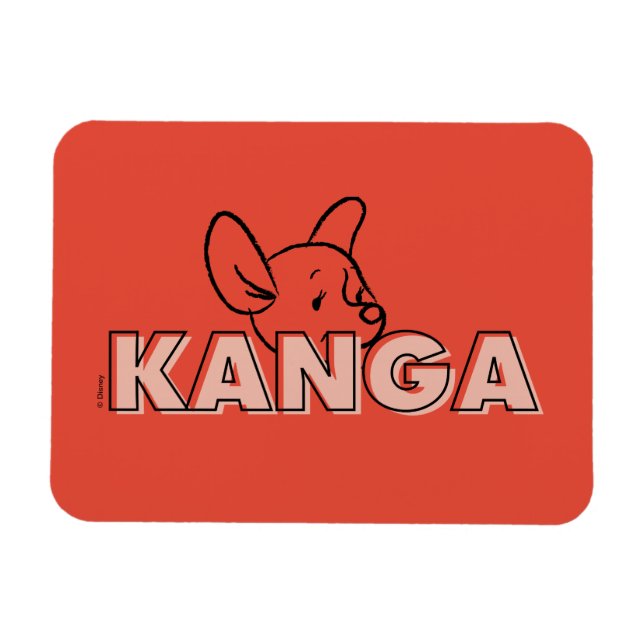 Winnie the Pooh | Kanga Peek-A-Boo Magnet (Horizontal)