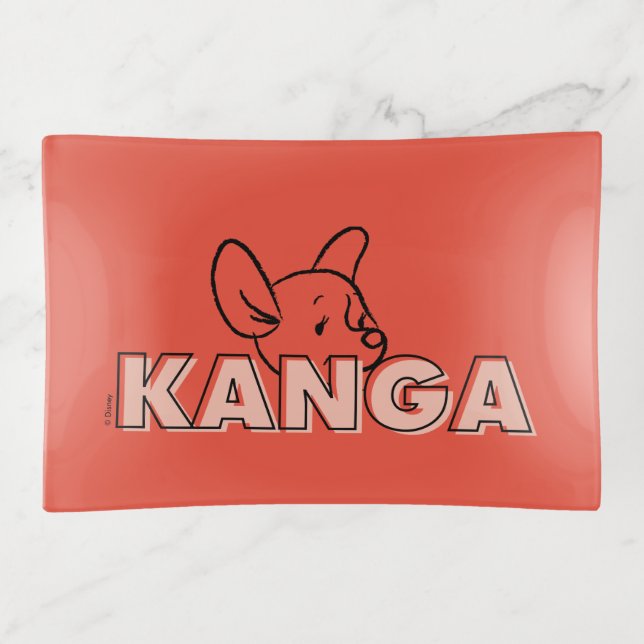 Winnie the Pooh | Kanga Peek-A-Boo Trinket Tray (Front)