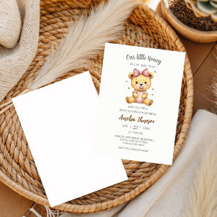 Winnie the Pooh Little Hunny Baby Shower  Invitation