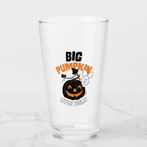 Winnie the Pooh  Little Piglet Big Pumkin Glass