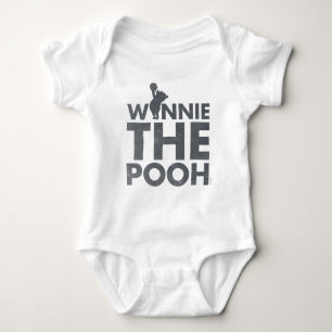 Winnie the Pooh Logo Baby Bodysuit