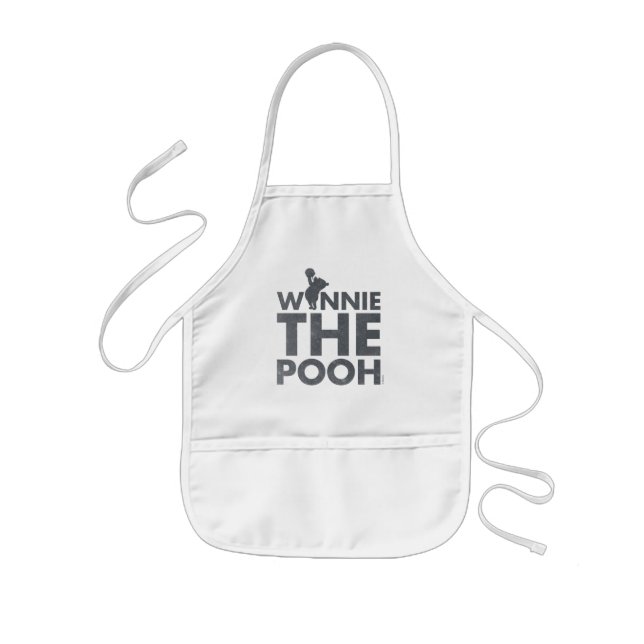 Winnie the Pooh Logo Kids' Apron (Front)