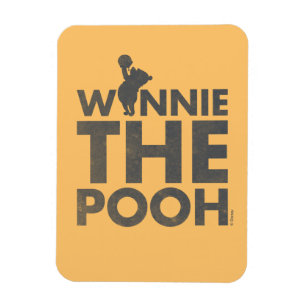 Winnie the Pooh Logo Magnet