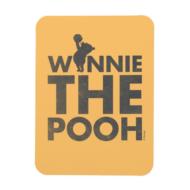 Winnie the Pooh Logo Magnet (Vertical)