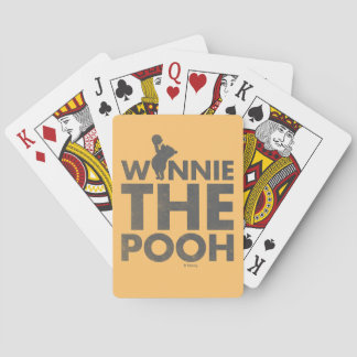 Winnie the Pooh Logo Playing Cards
