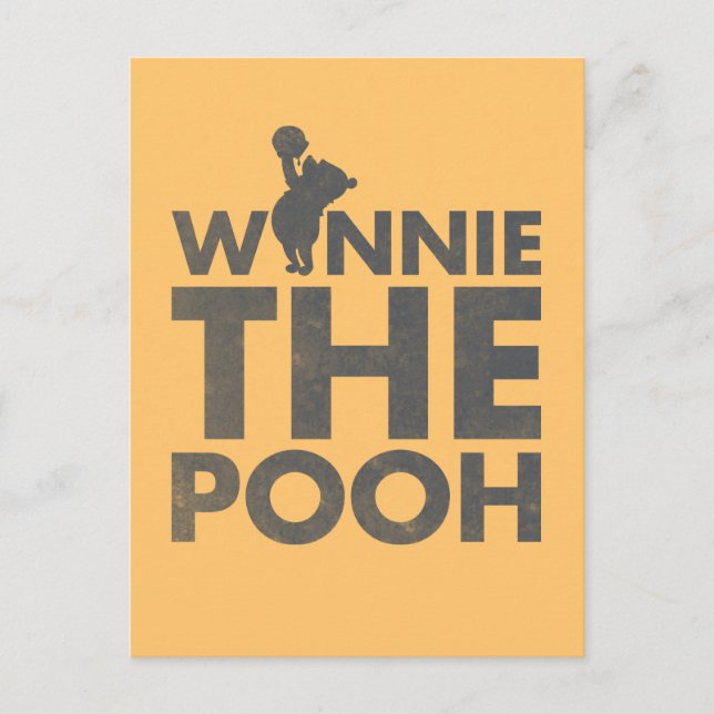 Winnie the Pooh Logo Postcard (Front)