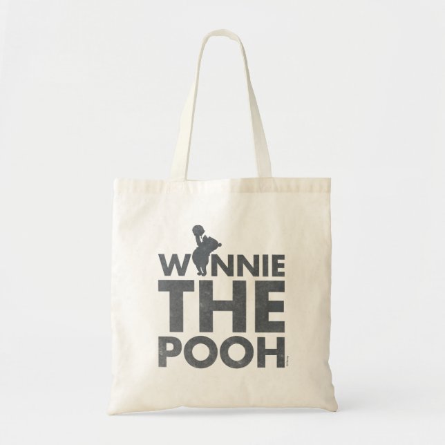 Winnie the Pooh Logo Tote Bag (Front)