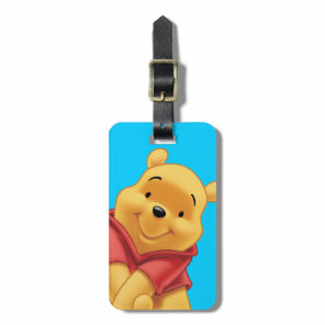 Winnie the Pooh Luggage Tag