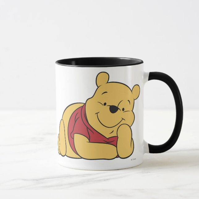 Winnie The Pooh lying down Mug (Right)