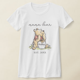 Winnie the Pooh   Mama Bear - New Mom T-Shirt