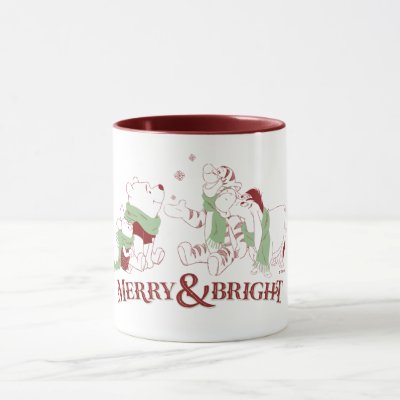 Winnie the Pooh | Merry &amp; Bright Mug