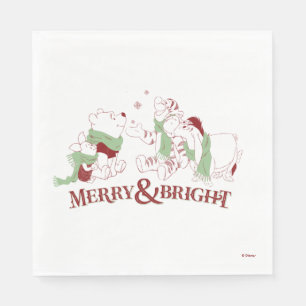 Winnie the Pooh   Merry & Bright Napkins