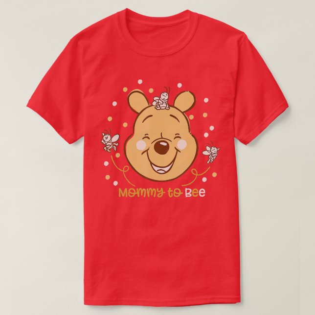 Winnie the Pooh Mommy to Bee  T-Shirt (Design Front)