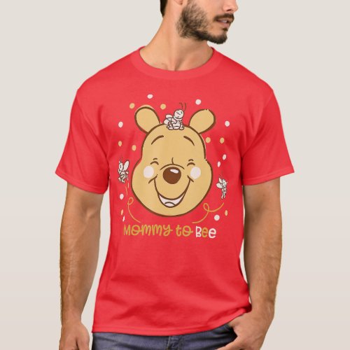 Winnie the Pooh Mommy to Bee  T_Shirt