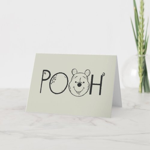 Winnie the Pooh Name Card
