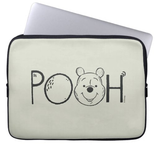 Winnie the Pooh Name Laptop Sleeve