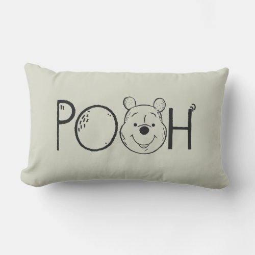 Winnie the Pooh Name Lumbar Pillow