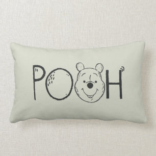 Winnie the Pooh Name Lumbar Pillow