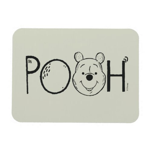 Winnie the Pooh Name Magnet
